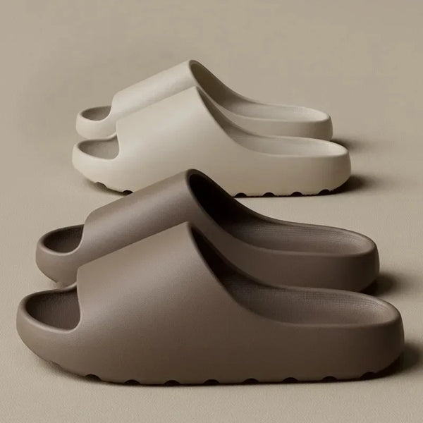 Coconut Cloud Comfort Slides