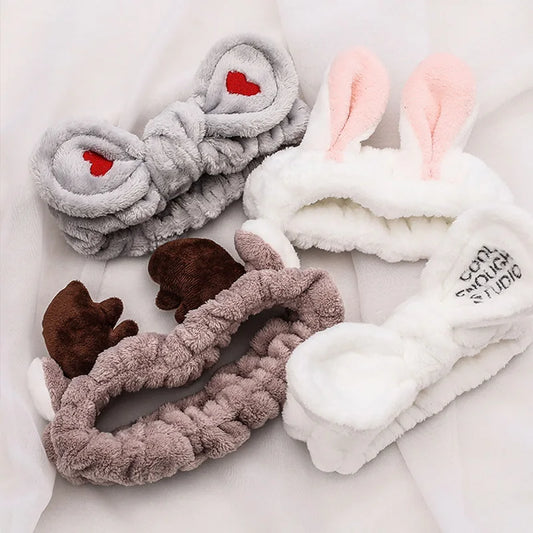 Soft Coral Fleece Headband