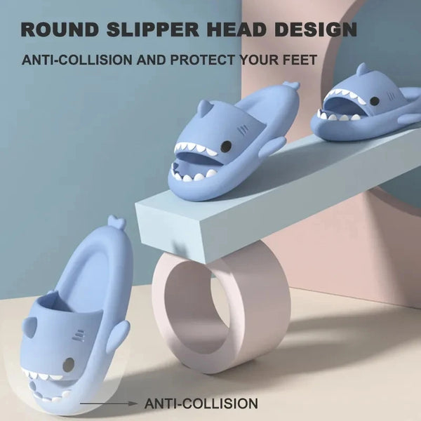 Cozy Shark Slides for All